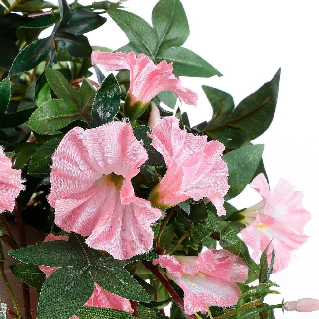 Kunst hangplant  Roze