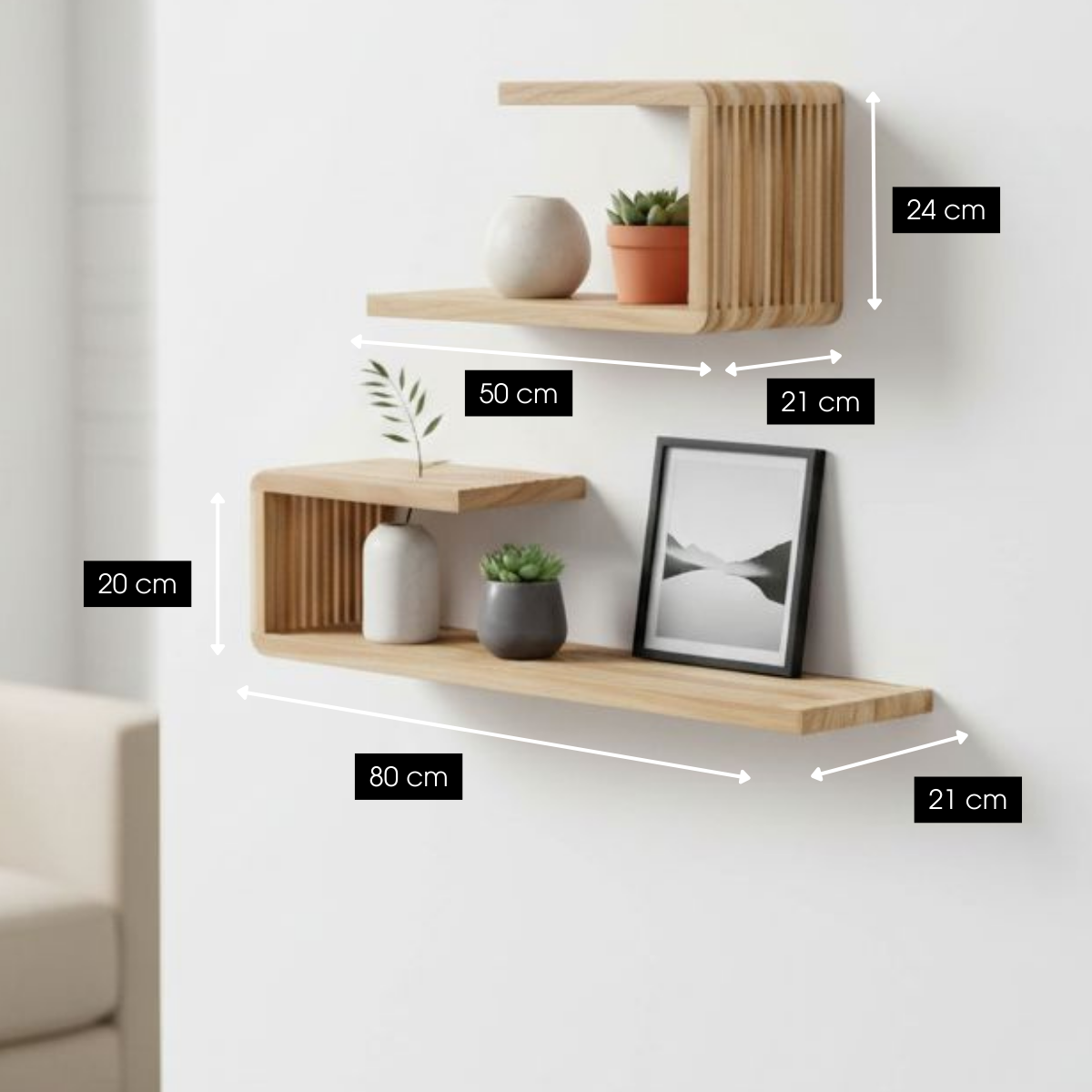 Wandplank Josha Bruin