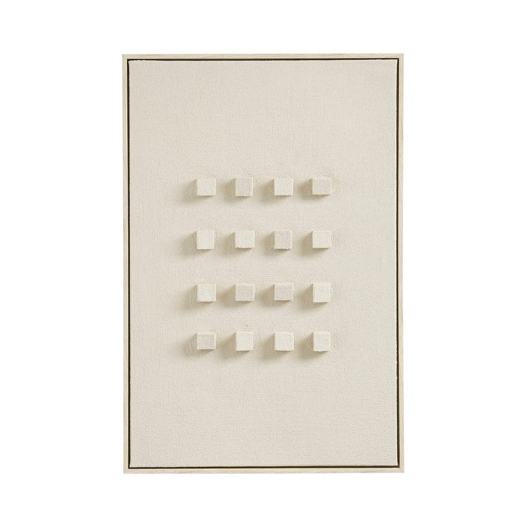 Wanddecoratie  Gebroken wit