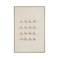Wanddecoratie  Gebroken wit