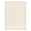 Ena Relief Wanddecoratie, beige, 60x80 cm