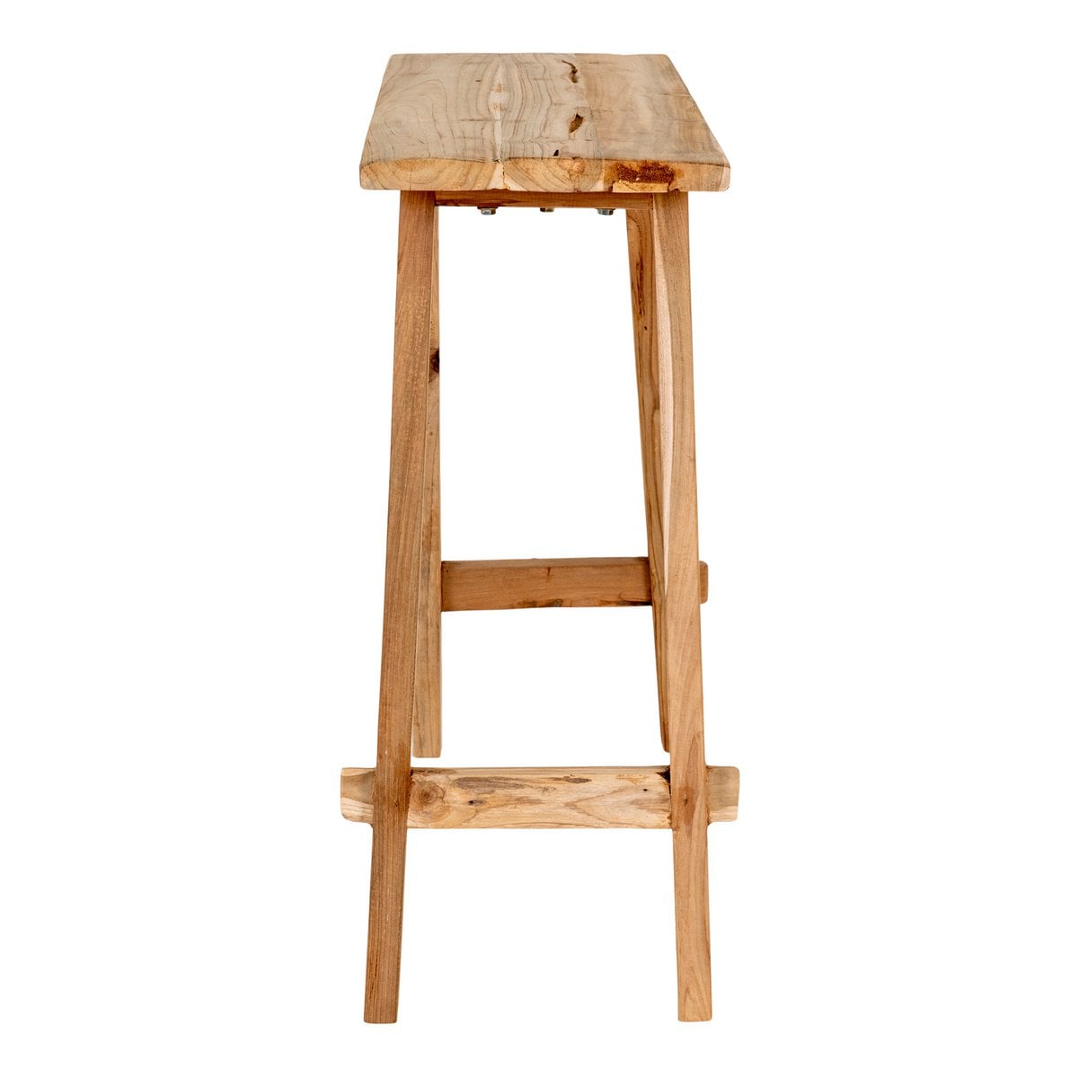 Girona Consoletafel - Teakhout, Natuurlijk - 90x30x80 cm