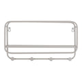 Feira Hoedenplank - Cool Grey, Staal, 45x15x25 cm