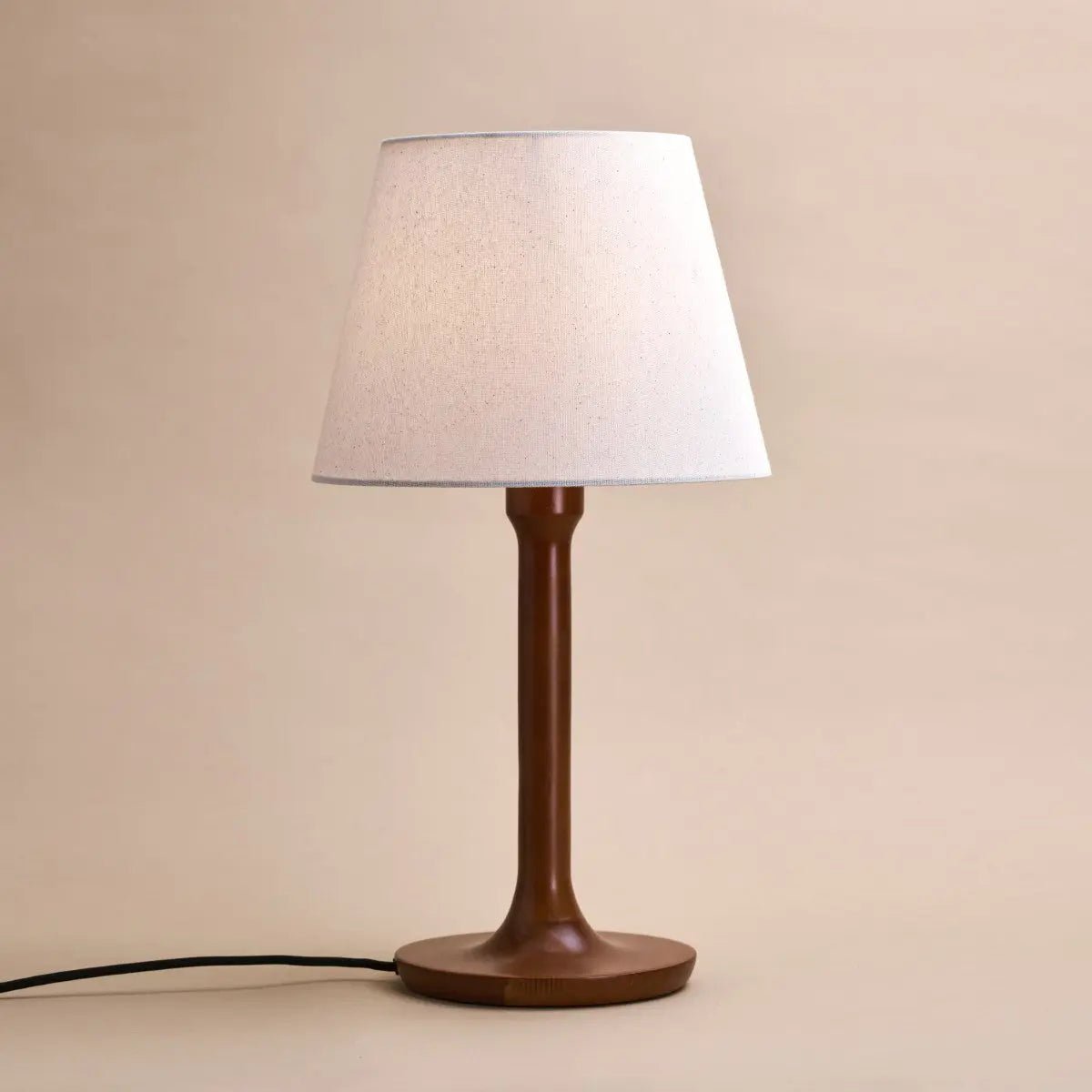 Nova Kastanjebruine Houten Lamp | Stijlvolle verlichting