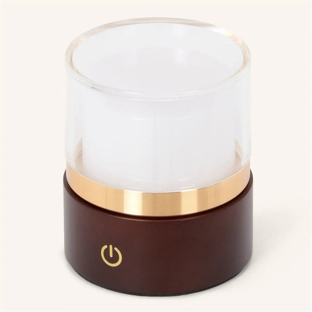 Leo Donkerbruin Draadloze Oplaadbare Lamp | Compact, dimbaar en USB-oplaadbaar