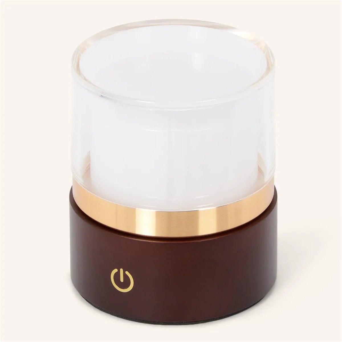 Leo Donkerbruin Draadloze Oplaadbare Lamp | Compact, dimbaar en USB-oplaadbaar