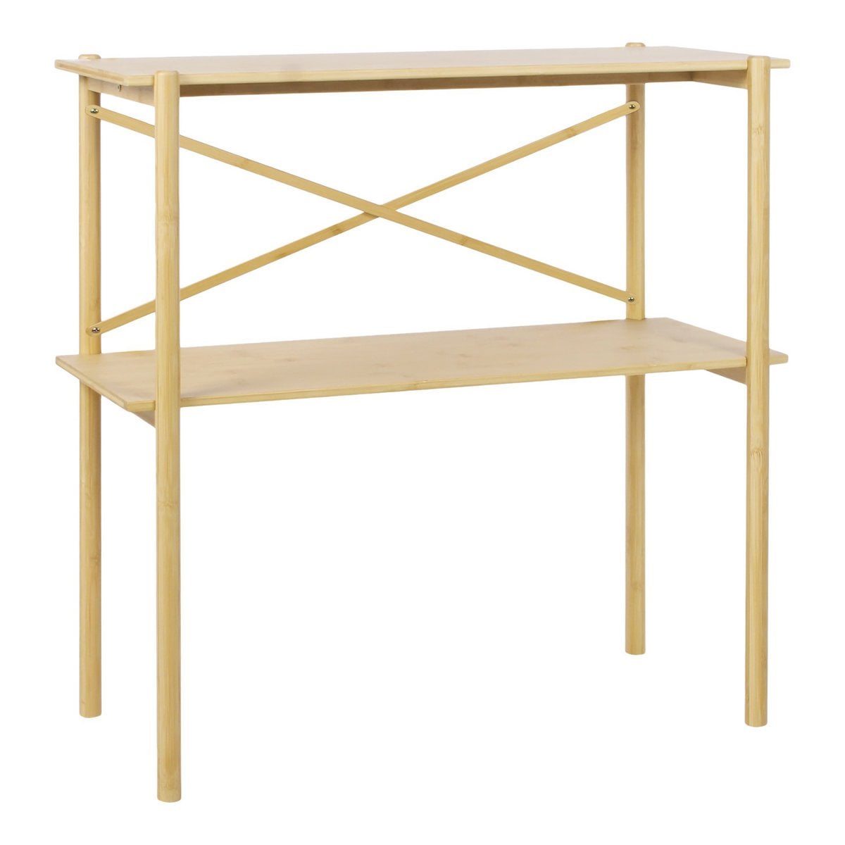 Manaus Consoletafel - Naturel, Bamboe, 83x32x80,5 cm