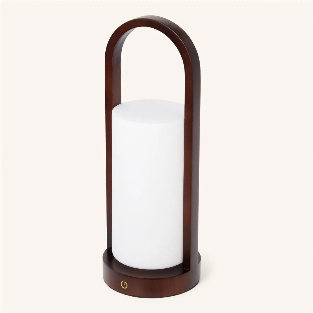 Evie Donkerbruine Oplaadbare Houten Tafellamp | Dimbaar, draadloos en 3 lichtmodi