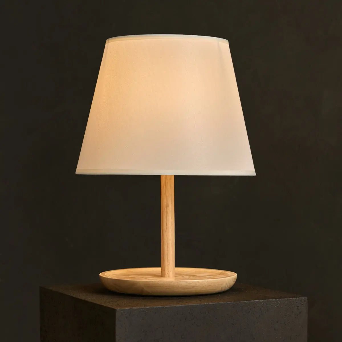 Emily Lichtbruine Houten Lamp | Kabel & Duurzaam Ontwerp